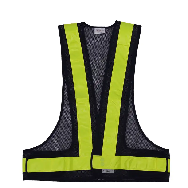v-shaped high vis vest