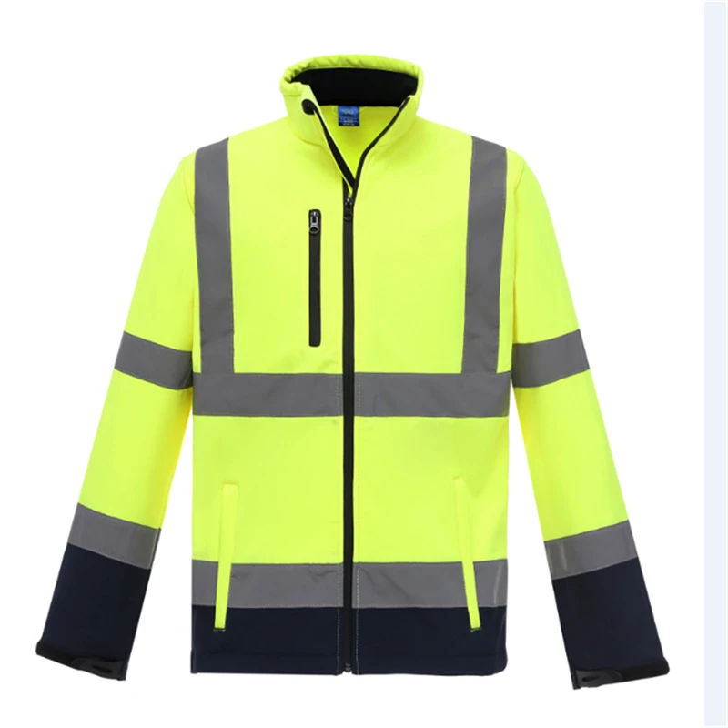 Safe and wear-resistant waterproof composite velvet warm jacket